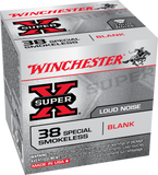 Winchester Super-X Ammunition 38 Special Blank Smokeless Powder (50pk)
