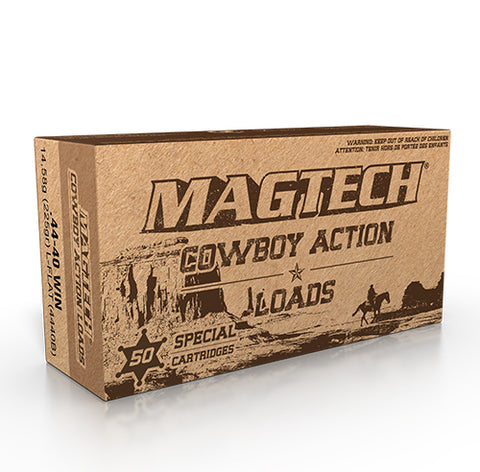 Magtech Cowboy Action Ammunition 44-40 Winchester 225 Grain Lead Flat Nose (50pk)