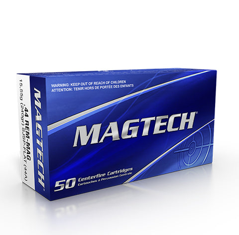 Magtech Ammunition 44 Magnum 240 Grain Jacketed Soft Point (50pk)