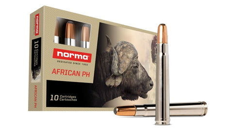 Norma African PH Ammunition 500/416 Nitro Express 410 Grain Woodleigh RNSN (10pk)