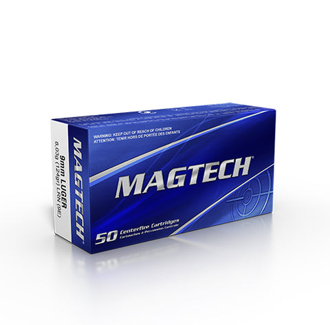 Magtech Ammunition 9mm Luger 124 Grain Lead Round Nose (50pk)