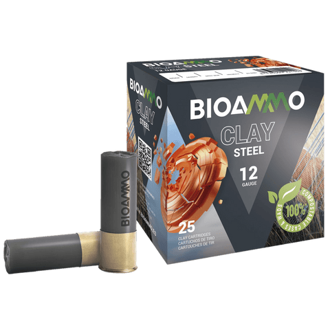 BIOAMMO CLAY STEEL 12G 7 2-3/4" 28GM  (25pk)(BRS2870)