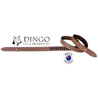 Dingo Leather Rimfire  Strap Sling 25 Rnd Brown Outback