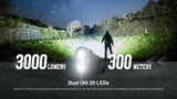 Nitecore High-Performance Everyday Carry Flashlight, 3000 Lumes (EDC25)