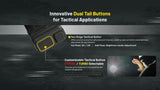 Nitecore High-Performance Everyday Carry Flashlight, 3000 Lumes (EDC25)