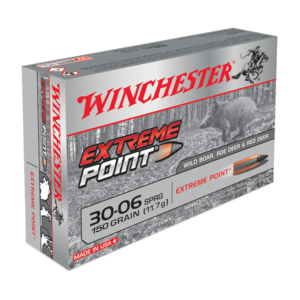 Winchester Super-X  30-06 Springfield Ammunition 150 Grain Extreme point (20pk) (X3006XP)