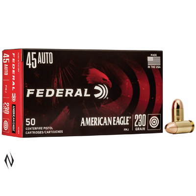 Federal 45 ACP 230 Grain Total Metal Jacket (50pk)