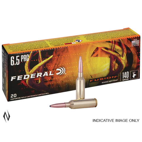 Federal Fusion Ammunition 6.5 PRC 140 Grain SP (20pk)