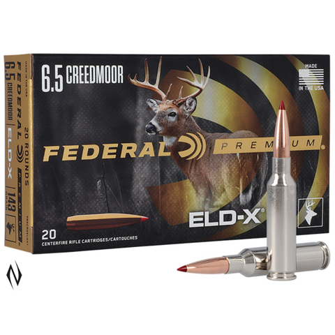 Federal Premium 6.5 Creedmoor 143 Grain ELD-X (20pk)