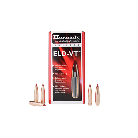Hornady ELD-VT Bullets 308 Caliber (308 Diameter) 174 Grain Boat Tail (100pk)