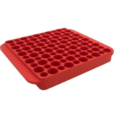 Hornady Magnum  Loading Block / Reloading Tray 50-Round Plastic Red (480042)