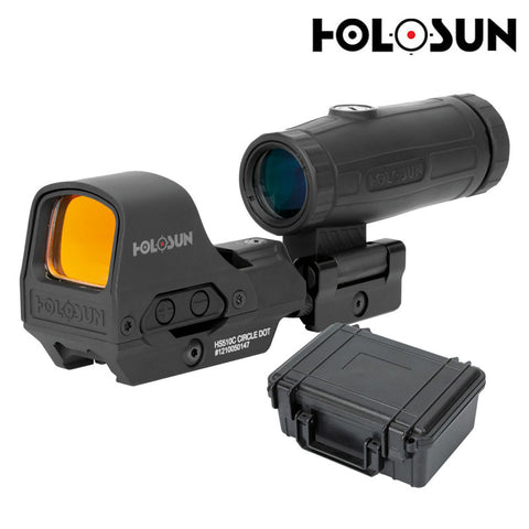 Holosun HS510C Reflex Sight & HM3X Magnifier Combo (HS510C&HM3X)