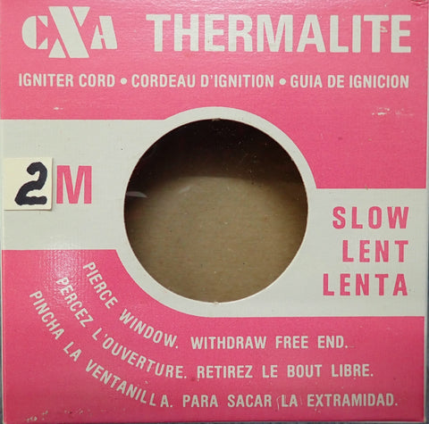 CXA Thermalite Igniter Cord 2M Slow (Cannon Fuse)