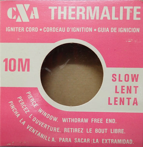 CXA Thermalite Igniter Cord 10M Slow (Cannon fuse)