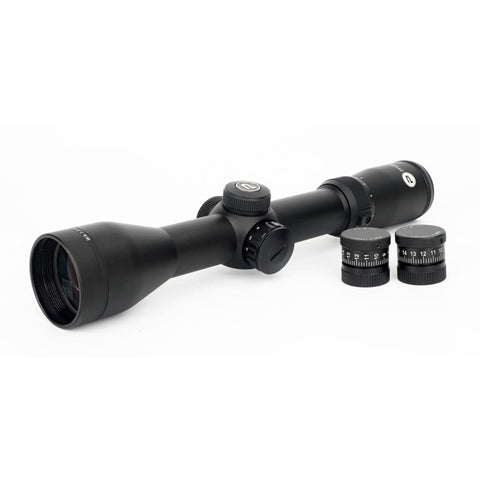 Pecar Optics Black Carbon 1.5-6x42IR Rifle Scope German 4 (P3-15642IR-G4)