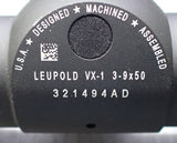 Leupold VX-1 Rifle Scope 3-9x50mm Matte (UL13950)