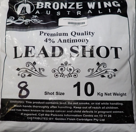 Lead Shot #8 (10kg Bag)(LS810KG)