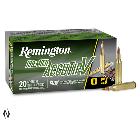 Remington Premier Accutip V Ammunition 17 Remington 20 Grain (20pk)