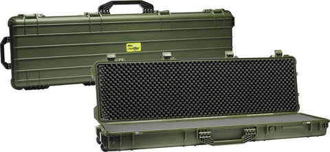Pro-Tactical Max Guard Cyclone Hard Plastic Double Rifle Case 53" (Green)