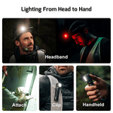 Olight Perun 3 Orange Headlamp - 3000Lm