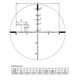 GPO Evolve 4x  6-24x50  Rifle Scope GP OPS 30MM  (R460)