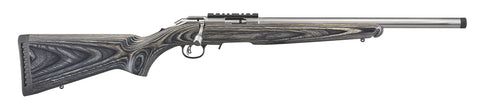 New Ruger American Stainless Target Threaded 22LR (29755)