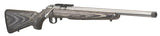 New Ruger American Stainless Target Threaded 22LR (29755)