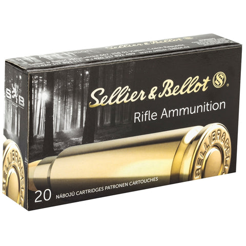 Sellier & Bellot Ammunition 6.5 Creedmoor  140Gr SP (20pk)(2928)