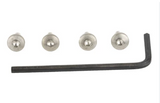Wilson Combat Grip Screws Hex Head 1911 Blued (4Pk) (313B)