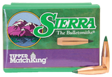 Sierra Tipped MatchKing Bullets (TMK) 30 Caliber (308 Diameter) 168 Grain Polymer Tip Boat Tail (100Pk)