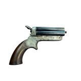 Liege 'Sharps Pattern' Pepperbox 32 Rimfire Antique Pistol (4298)