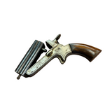 Liege 'Sharps Pattern' Pepperbox 32 Rimfire Antique Pistol (4298)