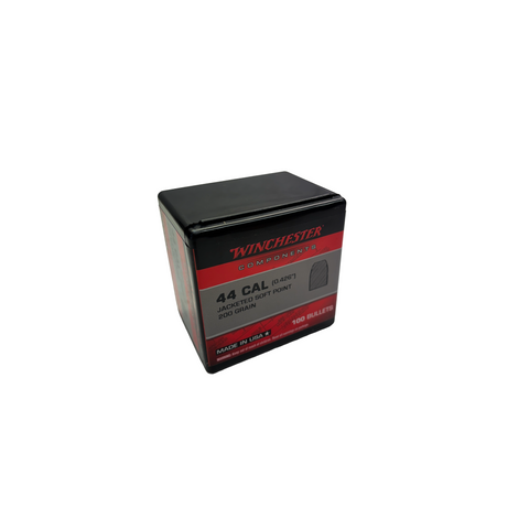 Winchester Bullets 44 Caliber (426 Diameter) (44-40 Win) 200 Grain Jacketed Soft Point (100pk)