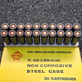 1200rnd Crate - Norinco 7.62x39 Steel Case FMJ