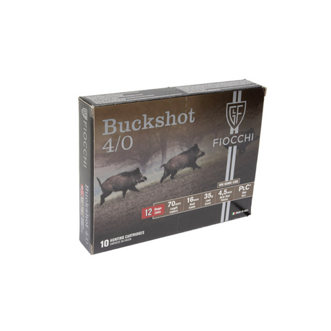 Fiocchi Big Game 12 Gauge 35 Grain 4/0 Buckshot (10pk)