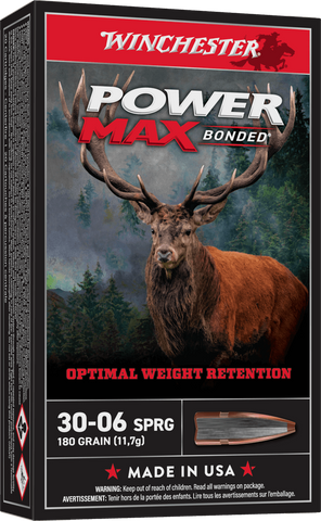 Winchester Power Max Bonded 30-06Sprg 180gr PMB (20pk)