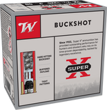 Winchester 12 Gauge Ammunition 2-3/4" 00 Buckshot 9 Pellets (25pk)