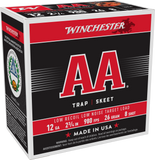 Winchester AA Low Recoil Target Ammunition 12 Gauge 2-3/4" 7/8 oz #8 Shot 980 fps (25pk)