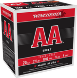 Winchester AA Target 20 Gauge Ammunition 2-3/4" 7/8 oz #9 Shot (25pk)