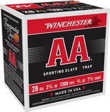 Winchester AA Ammunition 28 Gauge 2-3/4" 3/4 oz #7-1/2 Shot (25pk)