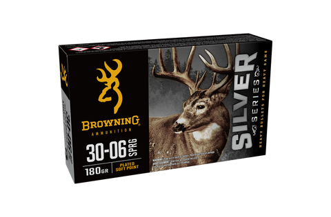 Browning Silver Series Ammunition 30-06 Springfield 180 Grain PSP (20pk)