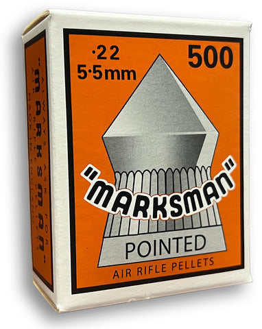 Marksman Pointed 22 Cal Air Pellets (500pk)