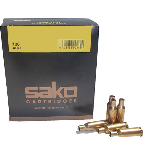 Sako Unprimed Brass Cases 308 Win (100pk)