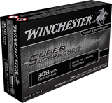 Winchester Super Suppressed Ammunition 308 Winchester 168 Grain Open Tip (20pk)