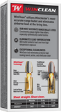 Winchester WinClean Ammunition 9mm Luger 115 Grain Brass Enclosed Base (50pk)