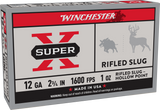 Winchester Super-X Ammunition 12 Gauge 2-3/4" 1 oz Rifled Slug (5pk)
