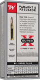 Winchester Super-X Ammunition 222 Remington 50 Grain Pointed Soft Point (20pk)