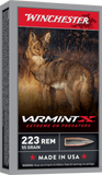 Winchester Varmint X 223 Remington Ammunition 55 Grain Polymer Tip (20pk)