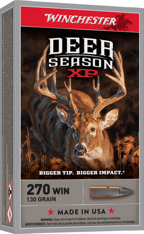 Winchester Deer Season XP Ammunition 270 Winchester 130 Grain Extreme Point (20pk)