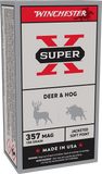 Winchester Super-X Ammunition 357 Magnum 158 Grain Jacketed Soft Point (50pk)